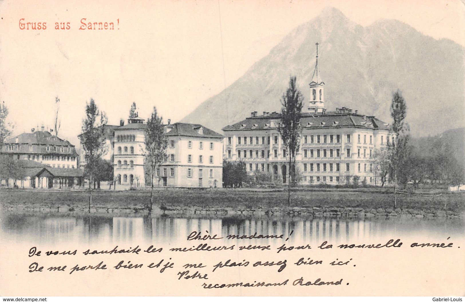 Gruss Aus Sarnen - 1901 - Sarnen