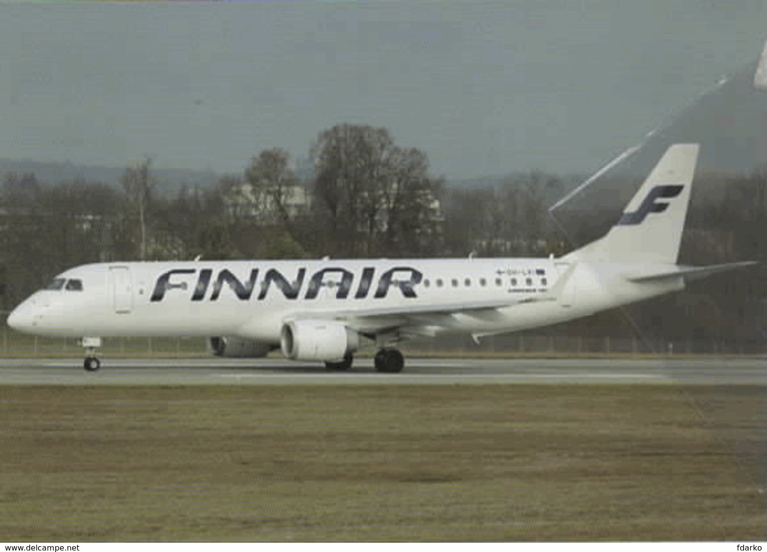 Finnair Airlines ERJ-190-100  OH-LKI Airplane FINLANDIA - 1946-....: Era Moderna