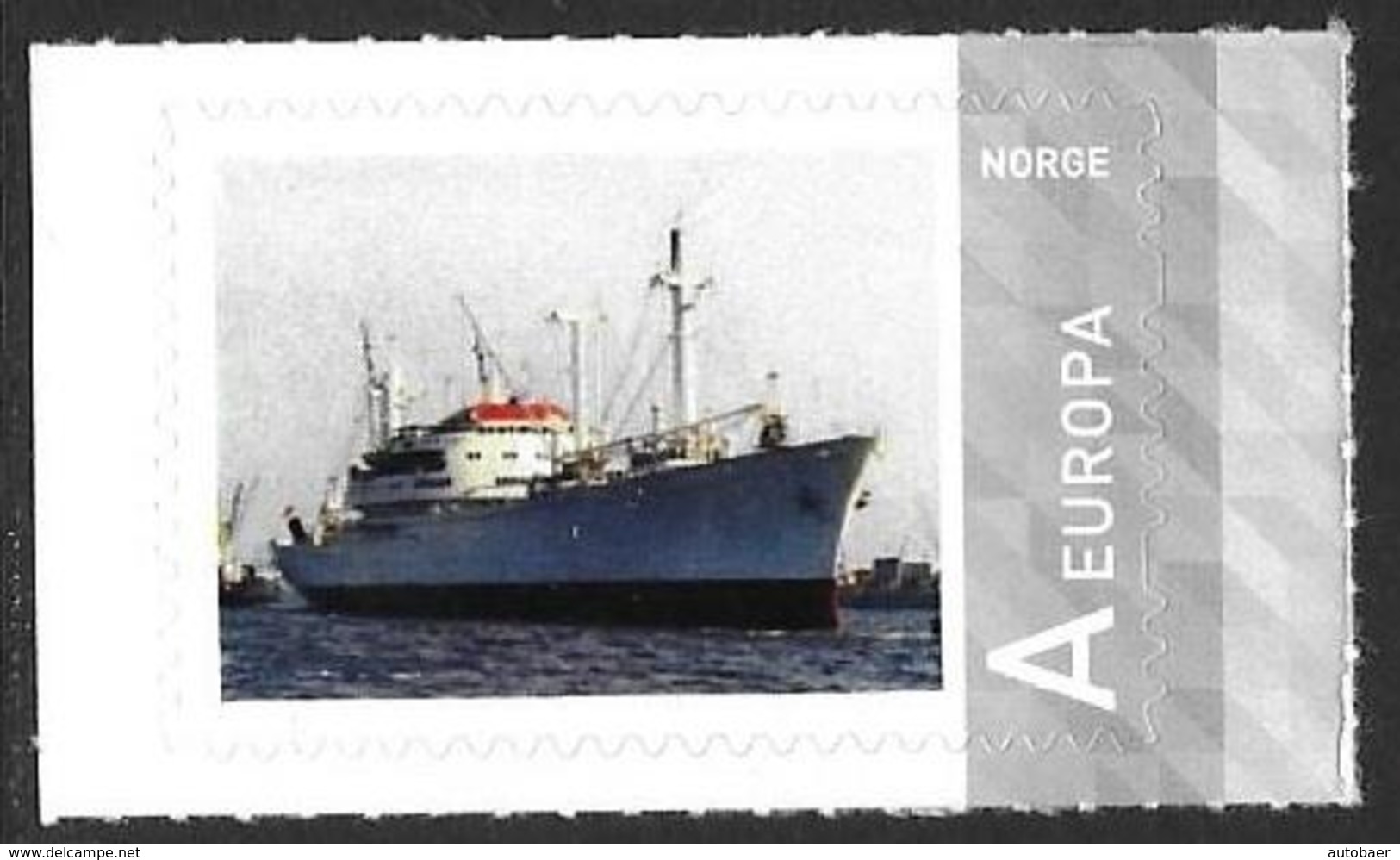 Norge Norway 2012 My Stamp Personalized Personalised Ship Like MiNr. 1713 Postfrisch Neuf MNH ** - Nuevos