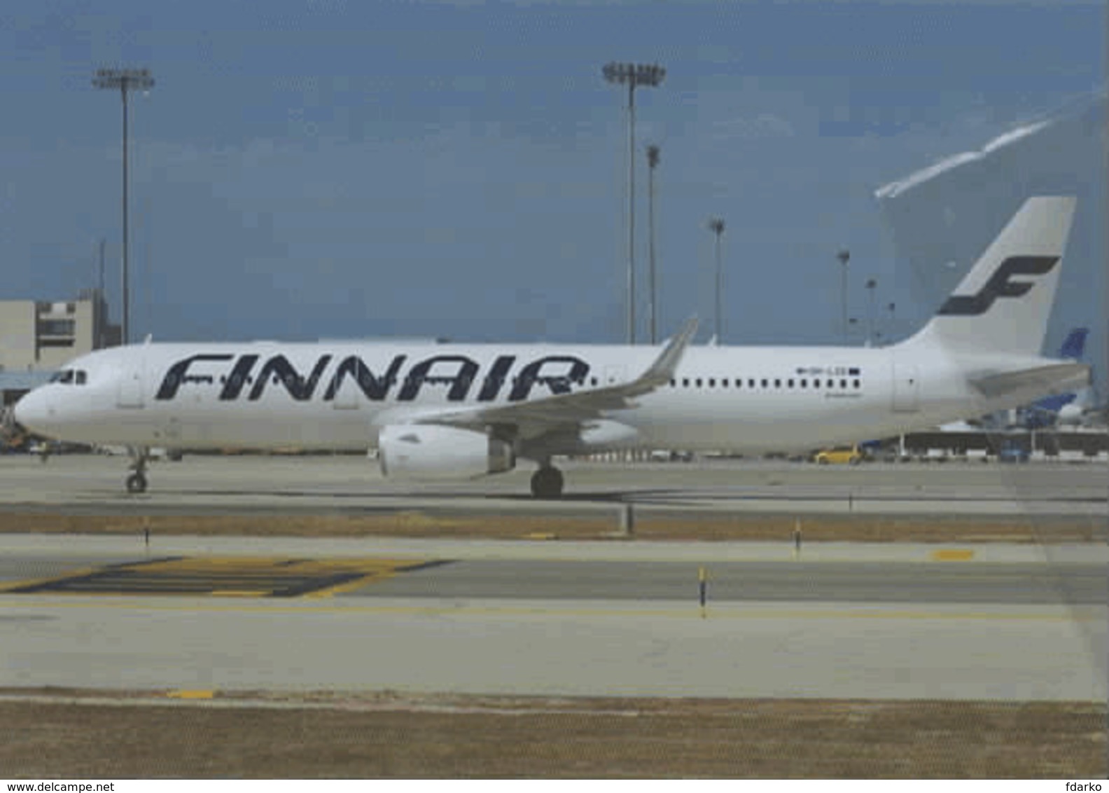 Finnair Airlines A321 OH-LZG Airplane FINLANDIA At Hamburgo At PMI - 1946-....: Era Moderna