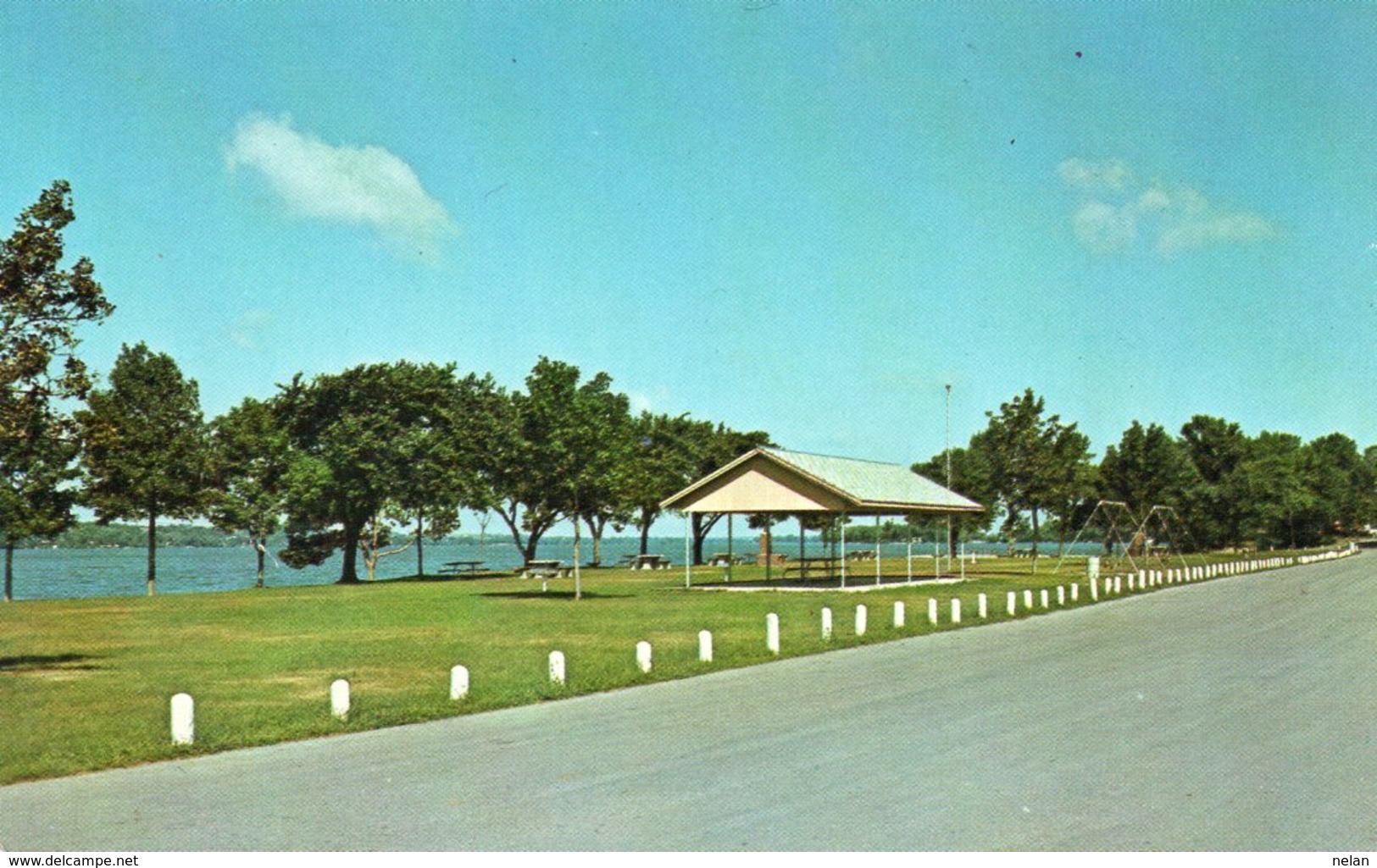 LAKESIDE PARK AT ORTONVILLE-MINNESOTA-NON VIAGGIATA - Altri & Non Classificati