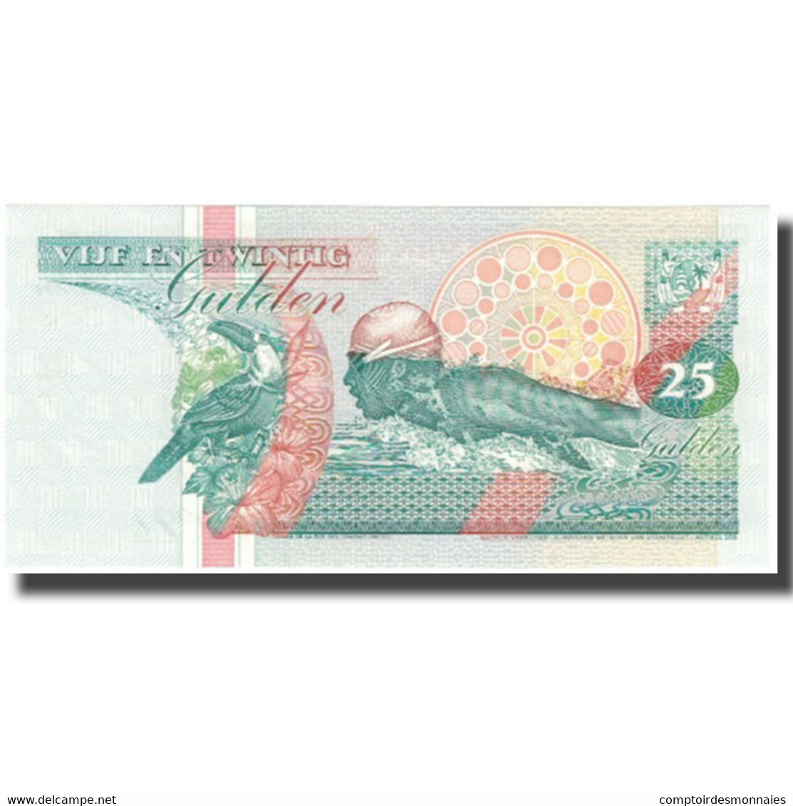 Billet, Surinam, 25 Gulden, 1998-02-10, KM:138d, NEUF - Surinam