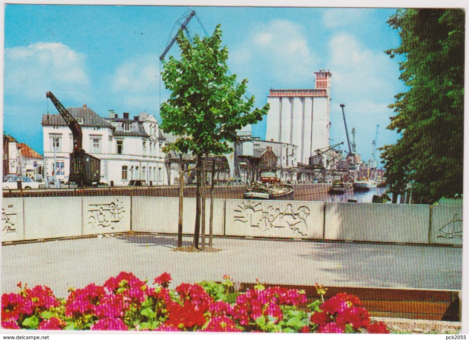 Oldenburg Partie Am Stau Gelaufen 1981 AK63 - Oldenburg