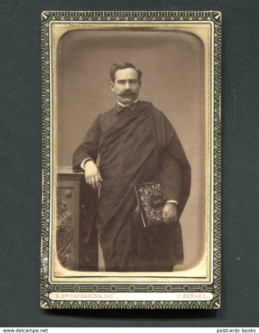 Fotografia ESTUDANTE De COIMBRA Joao Correa Da Fonseca, Natural De GOUJOIM / Armamar / VISEU / Portugal 1884 - Anciennes (Av. 1900)