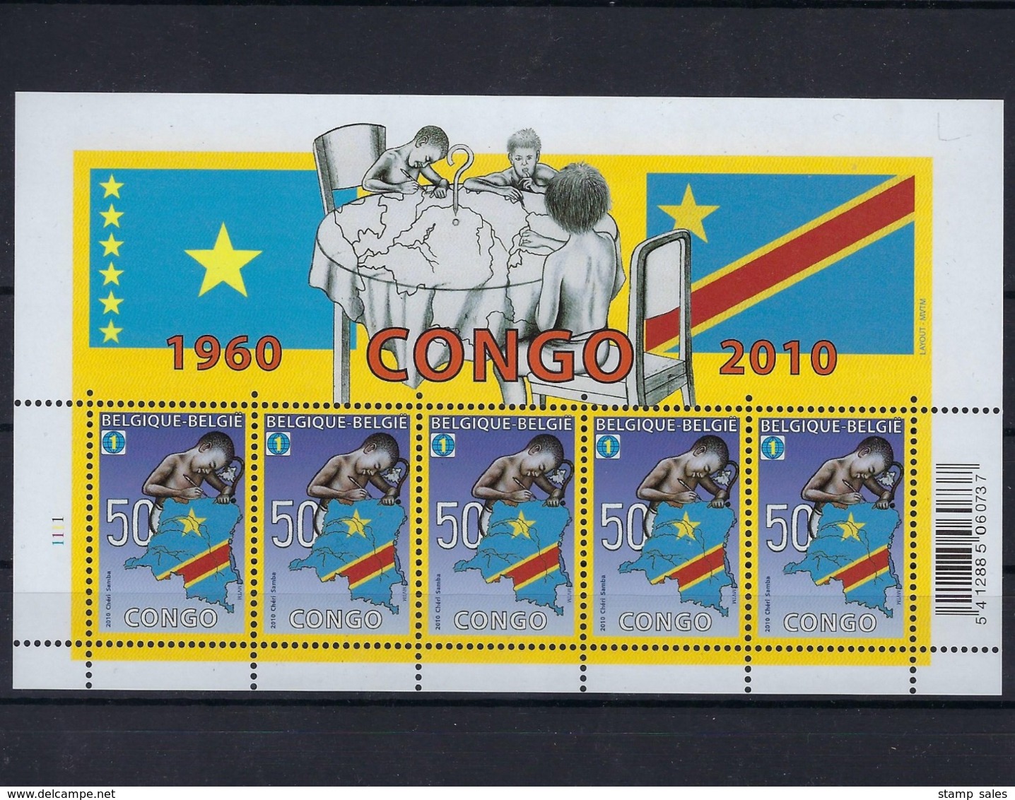 N°F4047 Congo MNH ** POSTFRIS ZONDER SCHARNIER SUPERBE - Feuilles Complètes & Feuillets