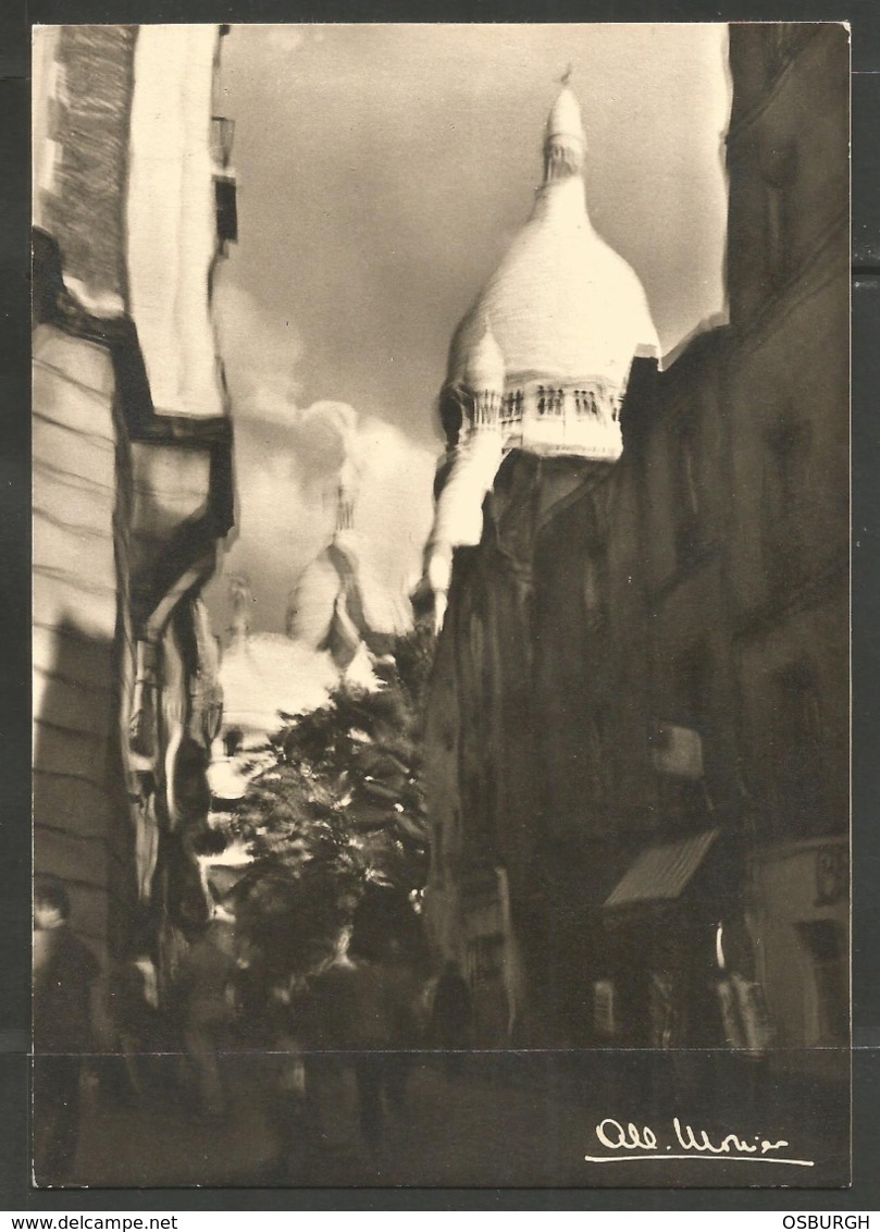 FRANCE. POSTCARD. MONTMARTRE MYSTIC – ALBERT MONIER. EDITIONS L P A M. UNUSED - Photographs