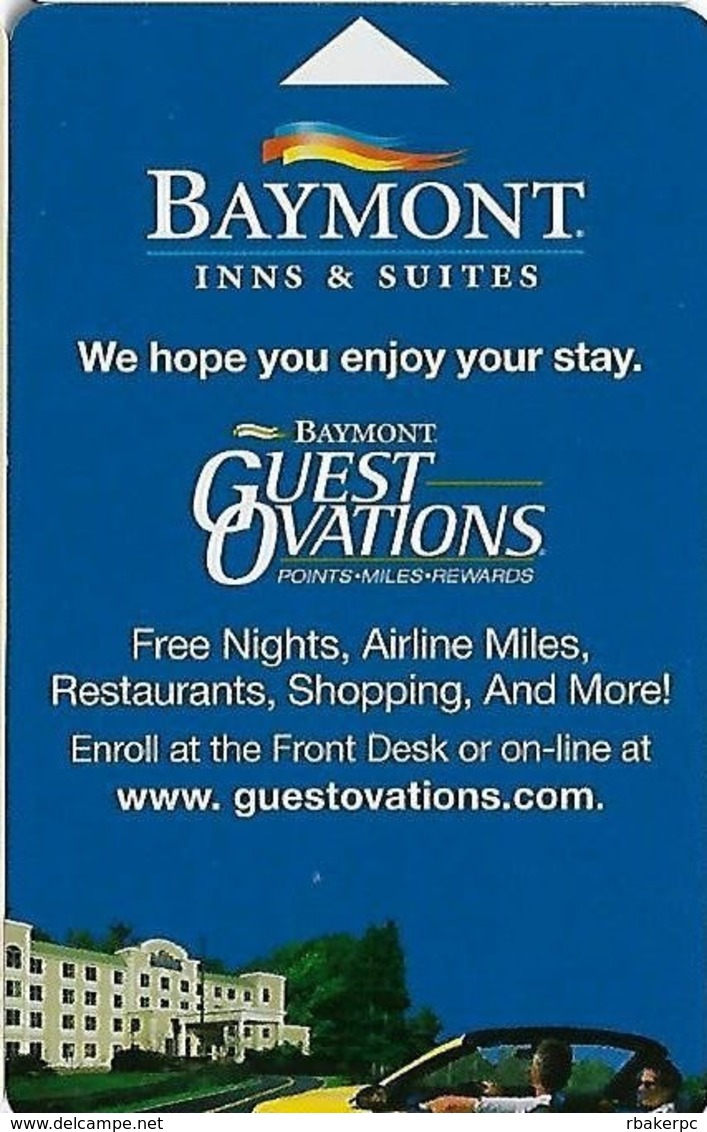 Baymont Inns & Suites - Hotel Room Key Card - Hotel Keycards