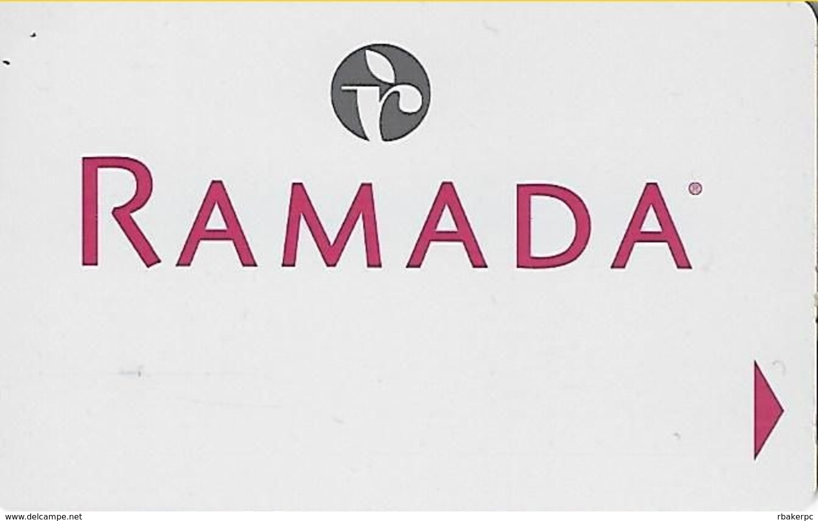 Ramada Hotel Room Key Card - Hotel Keycards