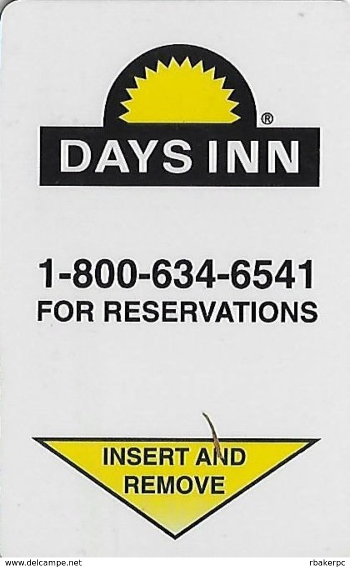 Days Inn Hotel Room Key Card - Hotelsleutels (kaarten)