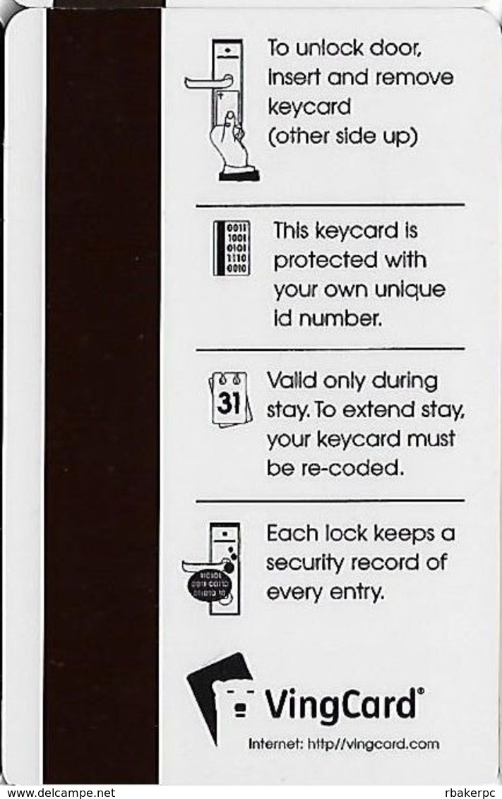 Holiday Inn Express Hotel Room Key Card - Hotelsleutels (kaarten)