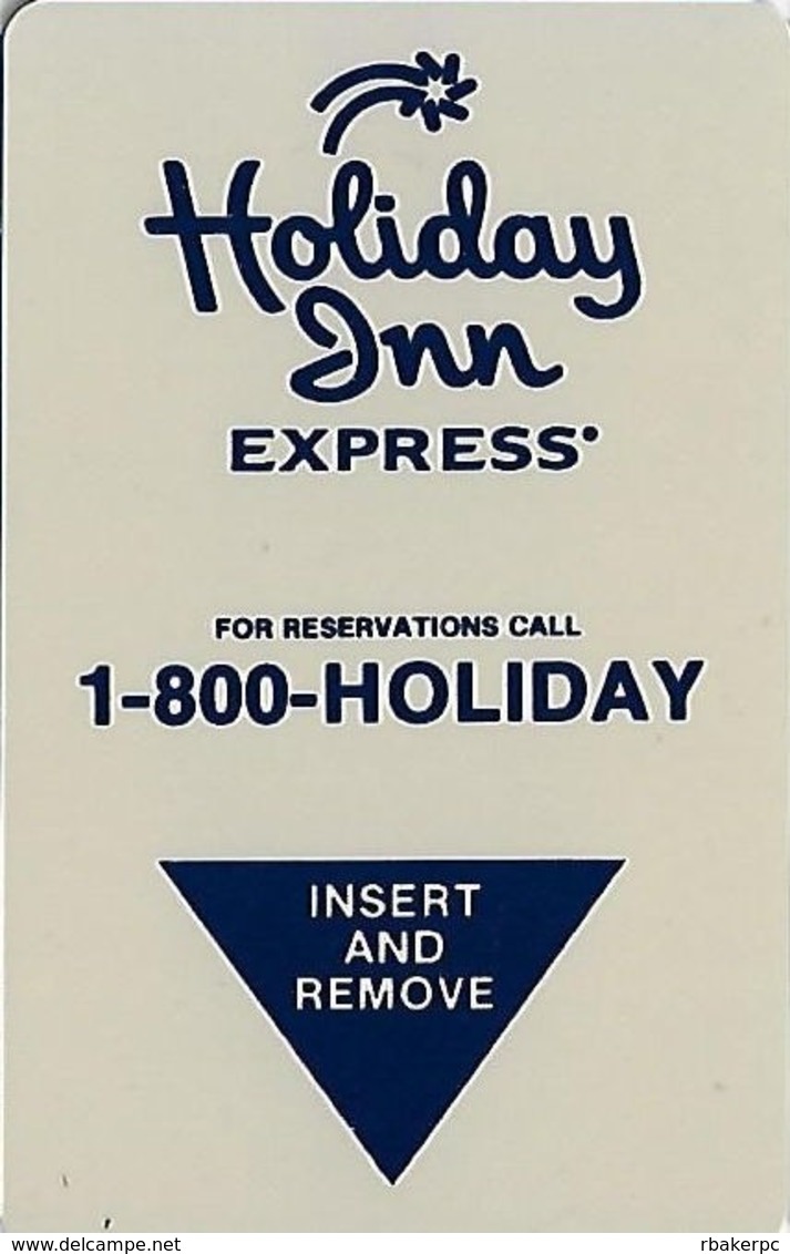 Holiday Inn Express Hotel Room Key Card - Hotel Keycards