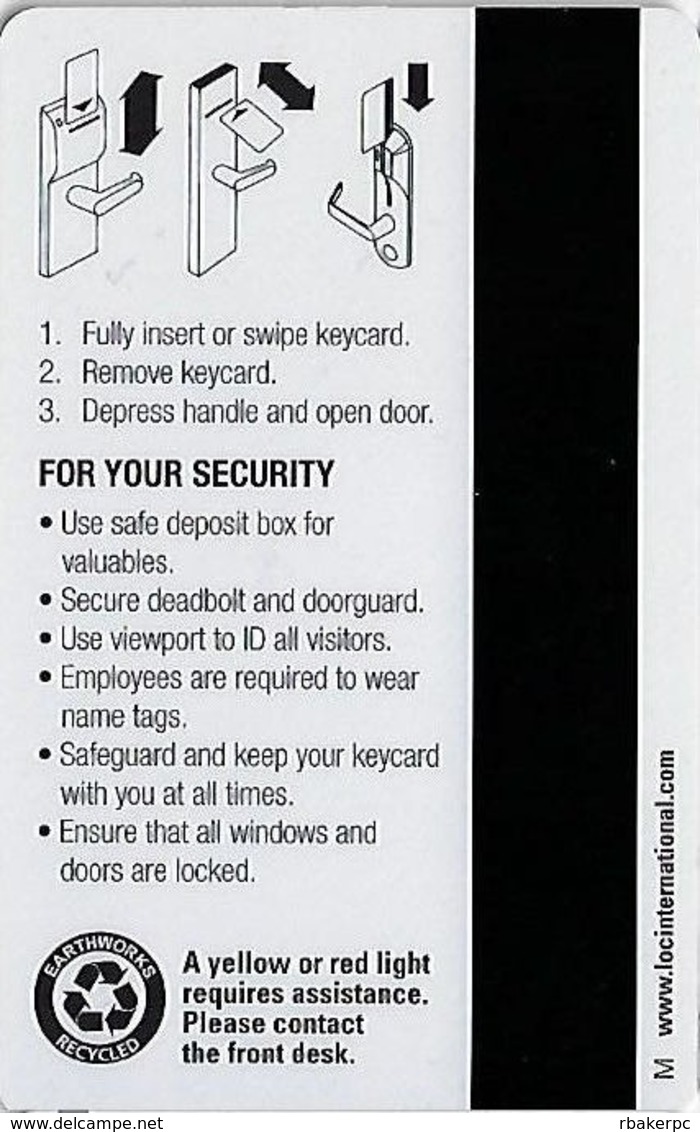 Marriott Hotel Room Key Card - Hotelsleutels (kaarten)