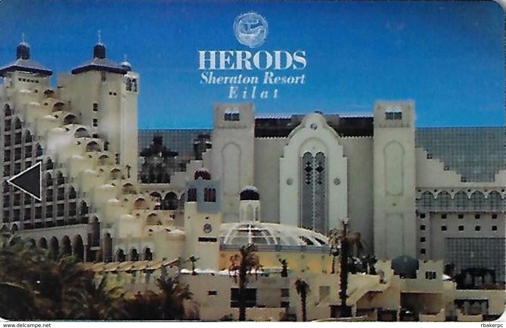 Herods Sheraton Resort Eilat Hotel Room Key Card - Hotelsleutels (kaarten)