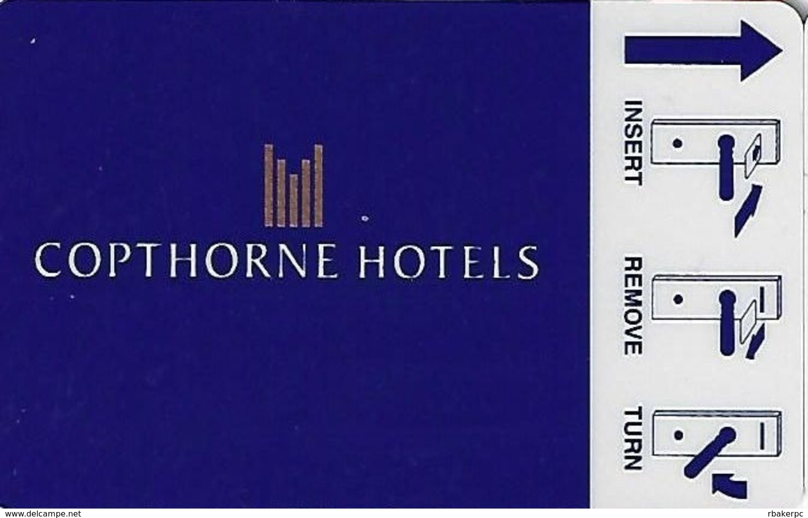 Copthorne Hotels Hotel Room Key Card - Hotel Keycards