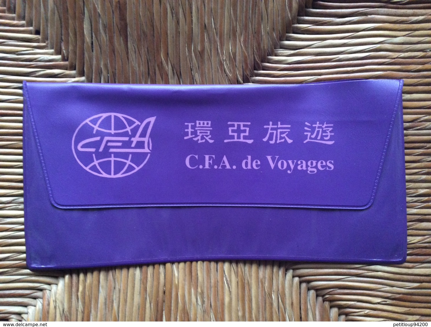 POCHETTE  C.F.A. De Voyages  *TICKETS De TRANSPORT *DOCUMENTS De VOYAGES  Etc... - Tickets