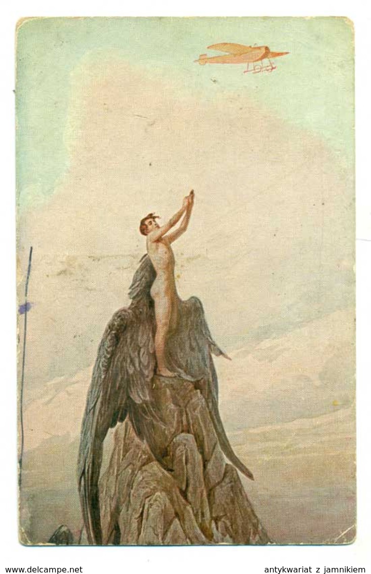 S Solomko Dream Of Icarus Ca 1915 - Solomko, S.