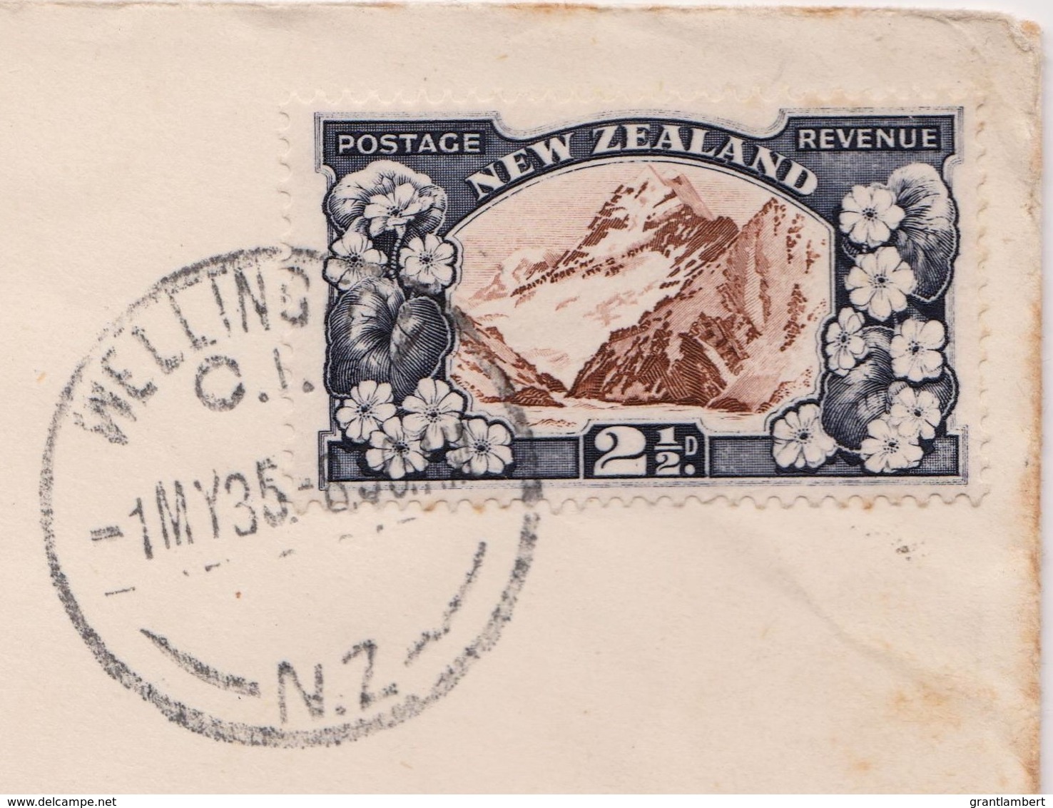 New Zealand 1935 Pictorial Stamps 2 1/2d FDC - FDC