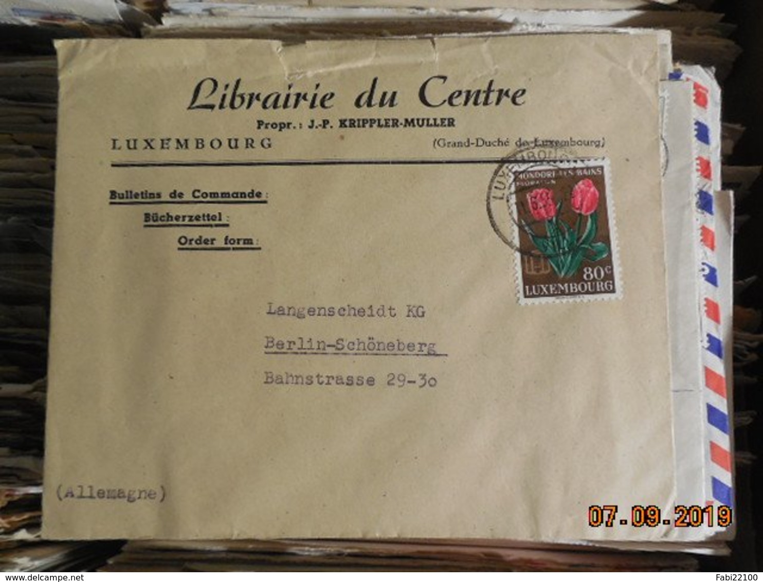 Lot De Lettres En Vrac... Le Carton Est Grand, Sans Avoir Compté, Je Pense Minimum 2000 Lettres... - Vrac (min 1000 Timbres)