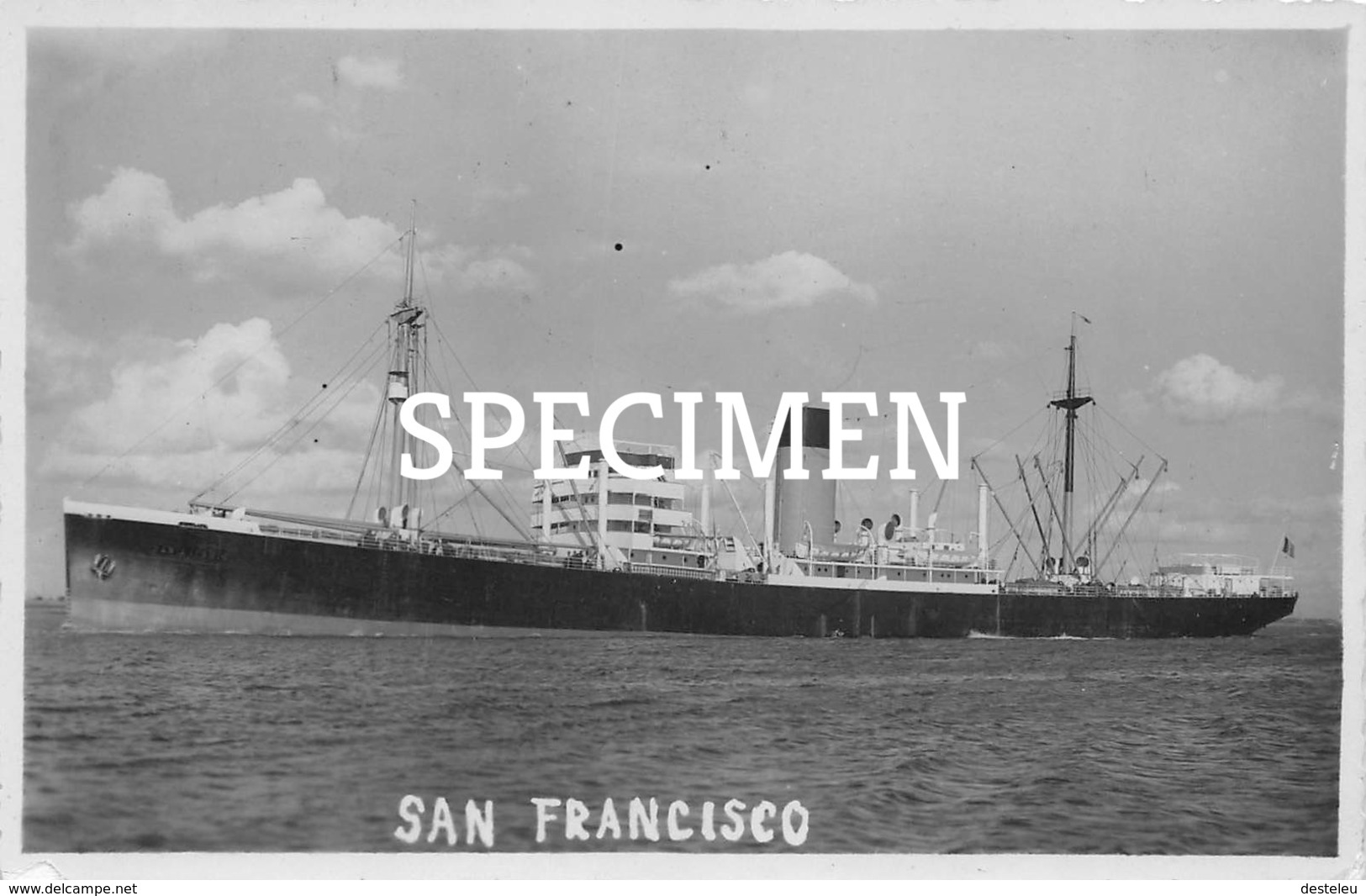San Francisco Photo Postcard - Commerce
