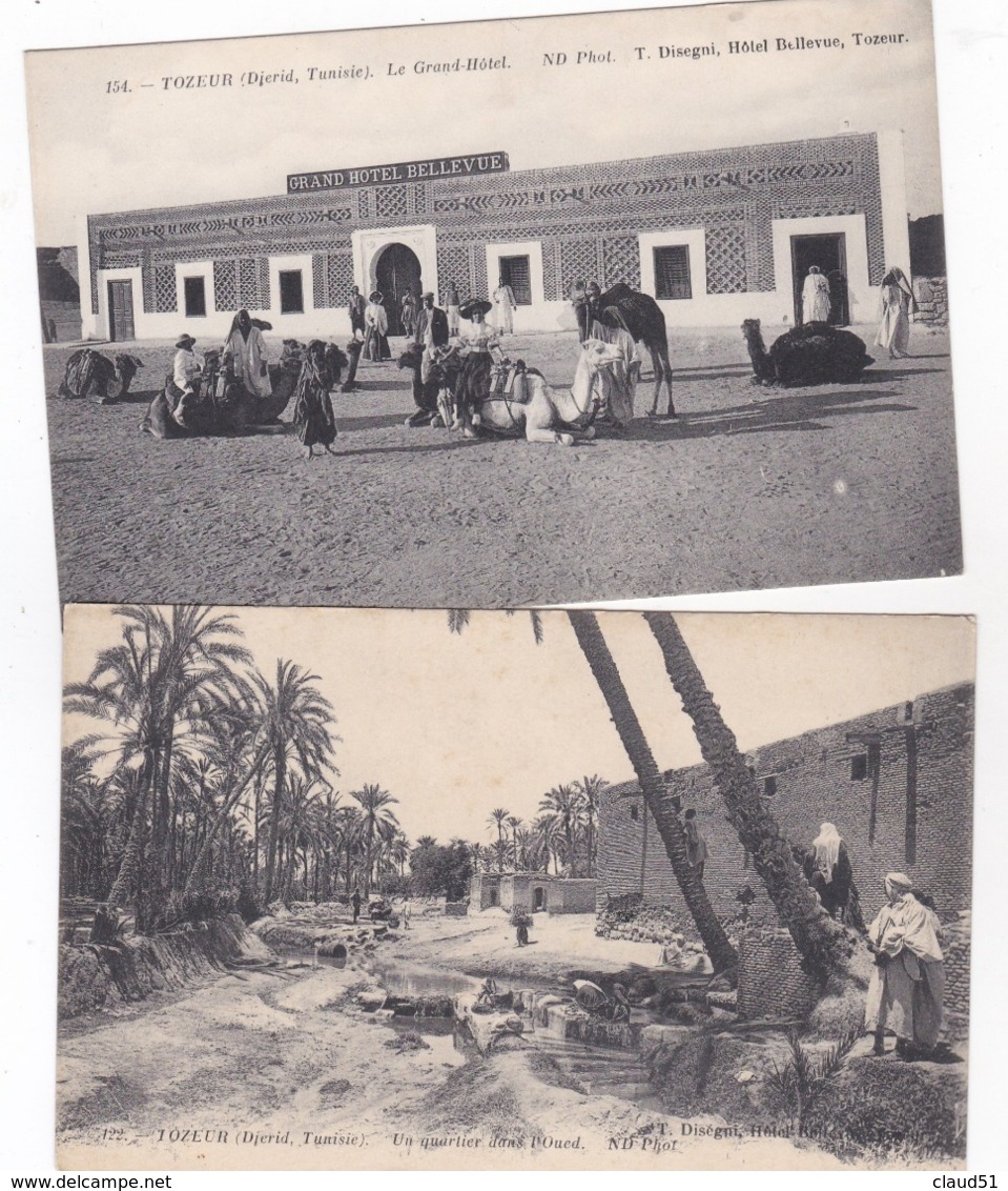 Tunisie ; Tozeur (lot de 25 cartes )toutes scannées et parfait état)