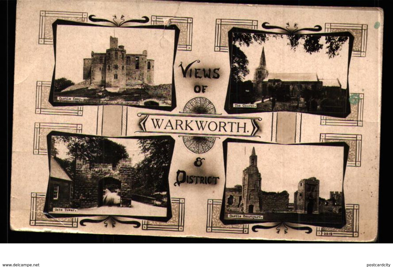 Warkworth Multiviews The Monarch Series By R Johnston Gateshead - Autres & Non Classés