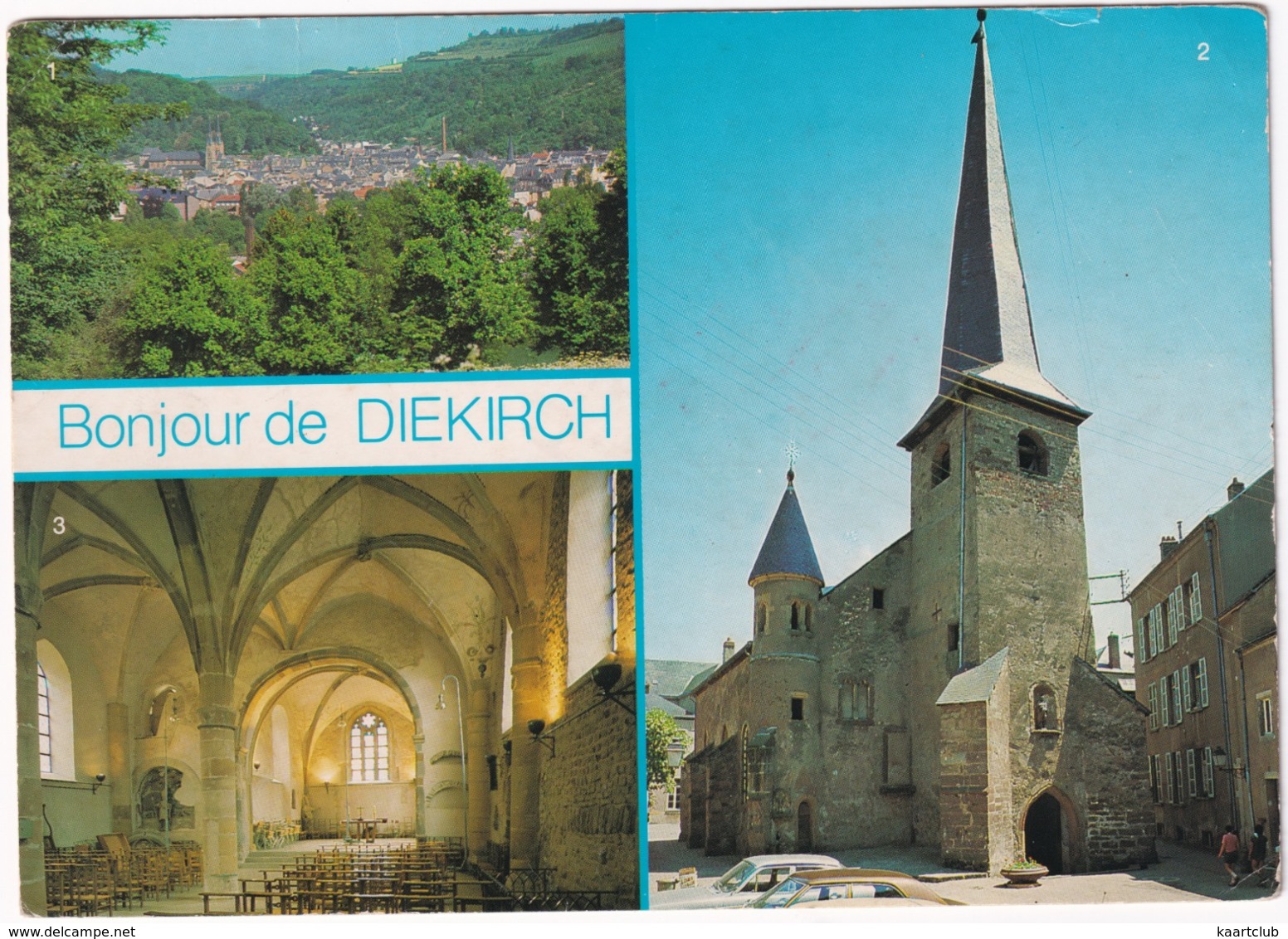 Diekirch - Vue Générale, La Vieille Eglise St. Laurent In- & Exterieur - Diekirch