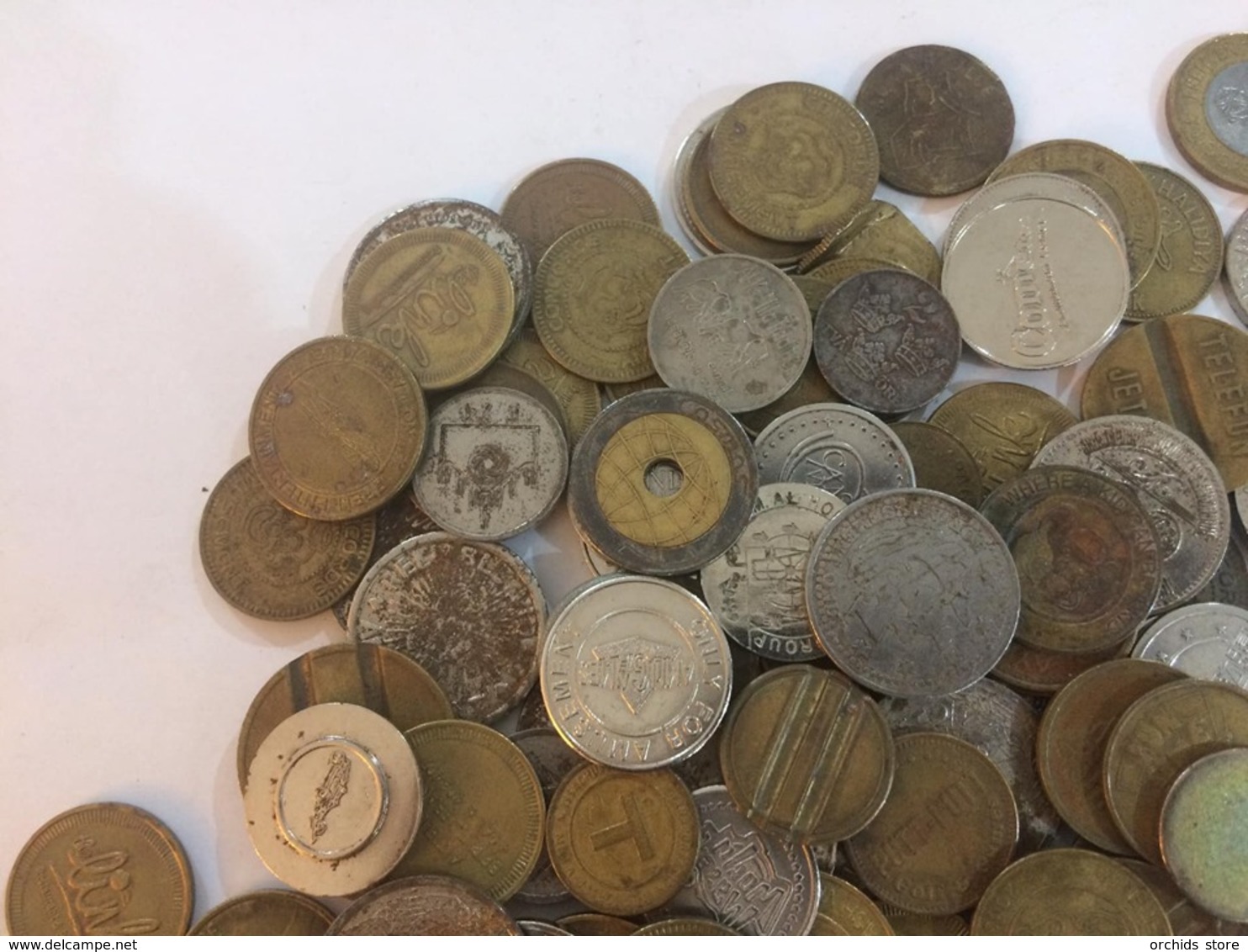 Sale For A Large Lot Of 652grams Of Tokens 90% From Lebanon - See Photos - Other & Unclassified