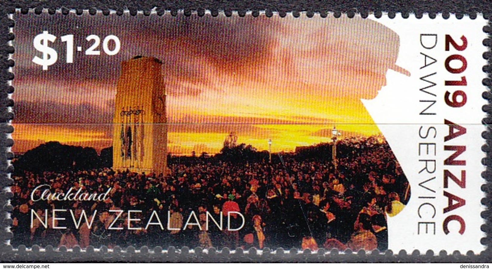 New Zealand 2019 Journée Commémorative De L'ANZAC Au Musée Du Mémorial De Guerre D'Auckland Neuf ** - Nuevos