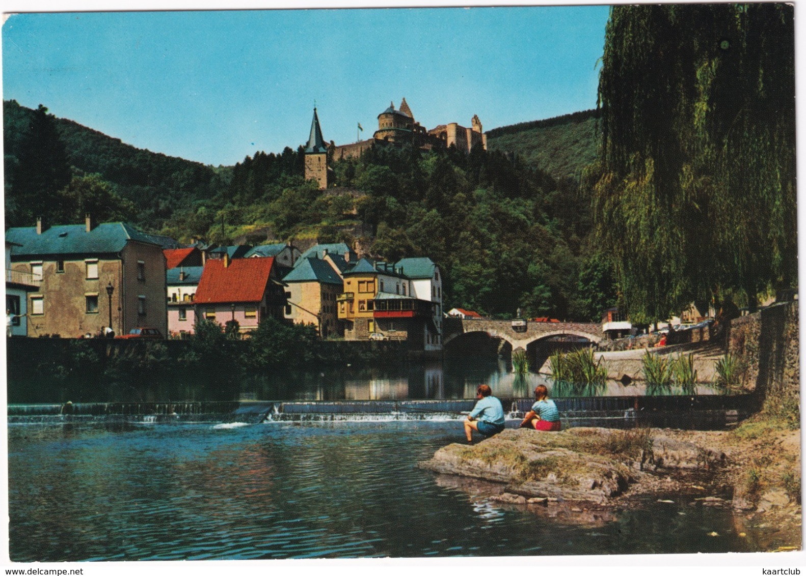 Vianden - Vallée De L'Our, Le Chateau, Hockelstour Et Pont Sur L'Our - Vianden