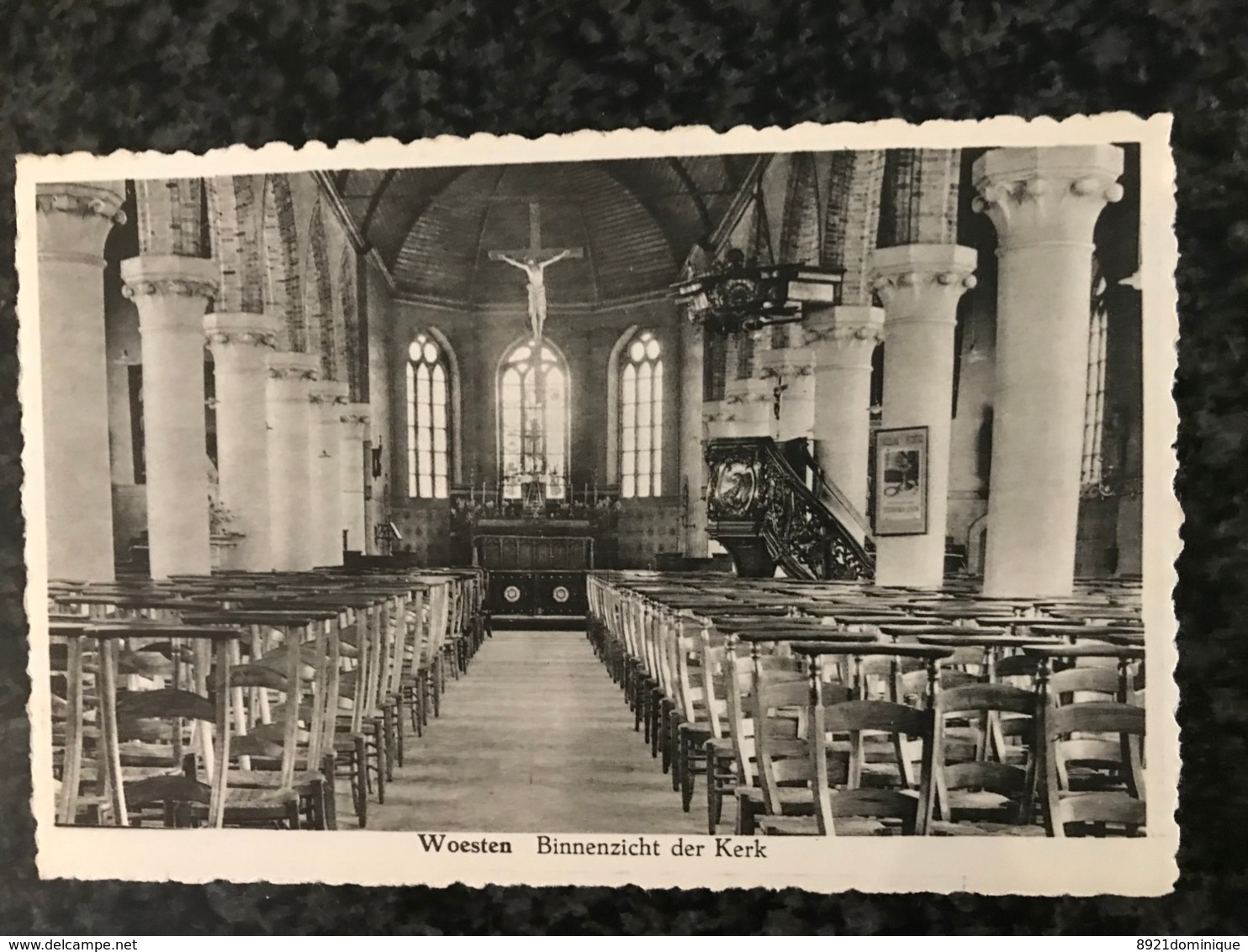 WOESTEN - Binnenzicht  Der Kerk  ( Vleteren ) - Uitg. Drukkerij Boussemaere - Vleteren