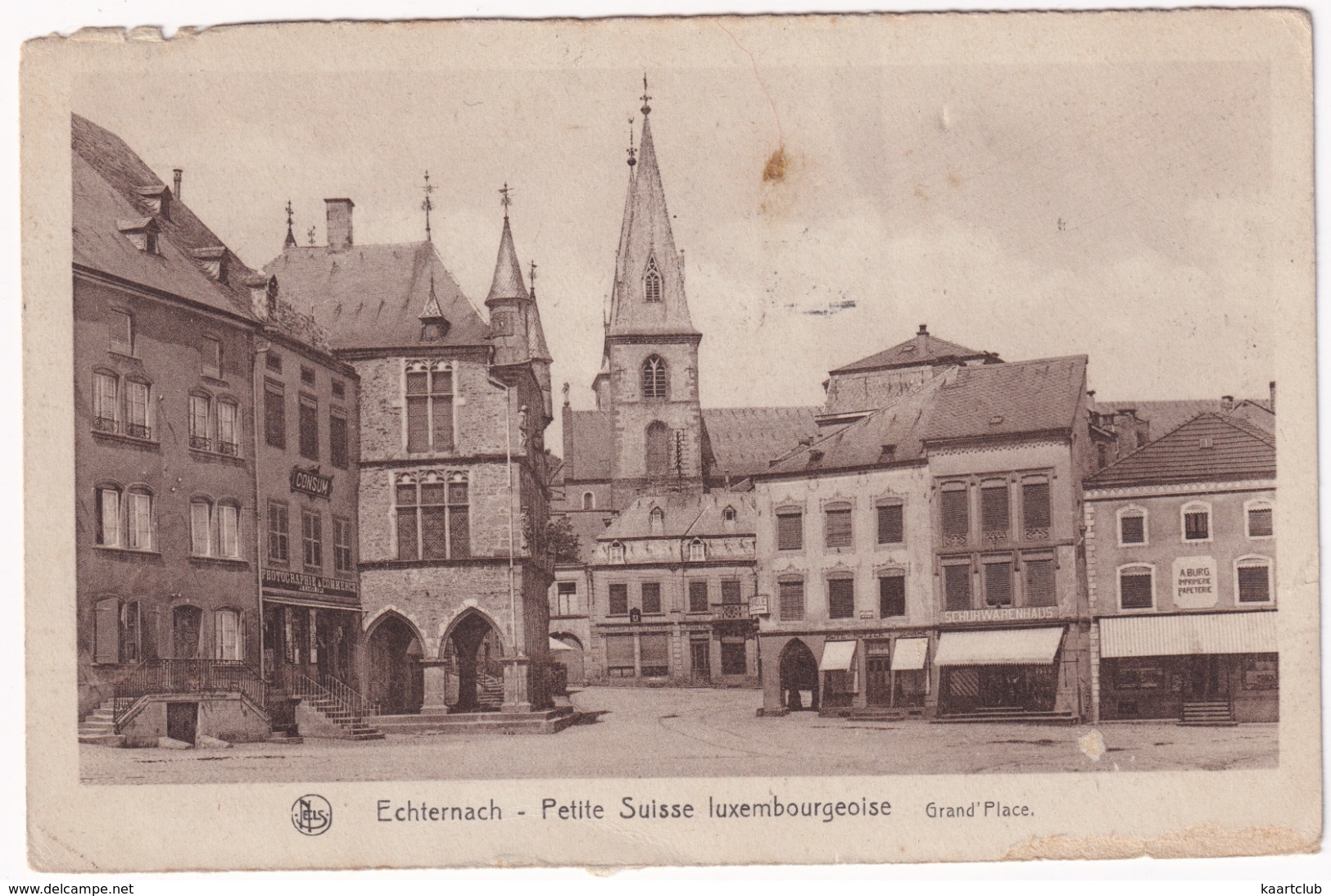 Echternach - Grand' Place - Petite Suisse Luxembourgeoise - (1929) - Echternach