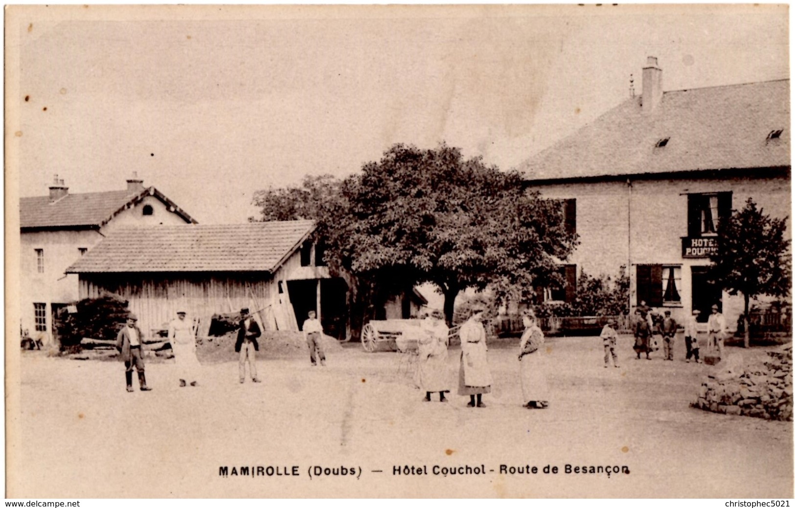 Mamirolle (Doubs) - Hôtel Couchol - Route De Besançon - Autres & Non Classés