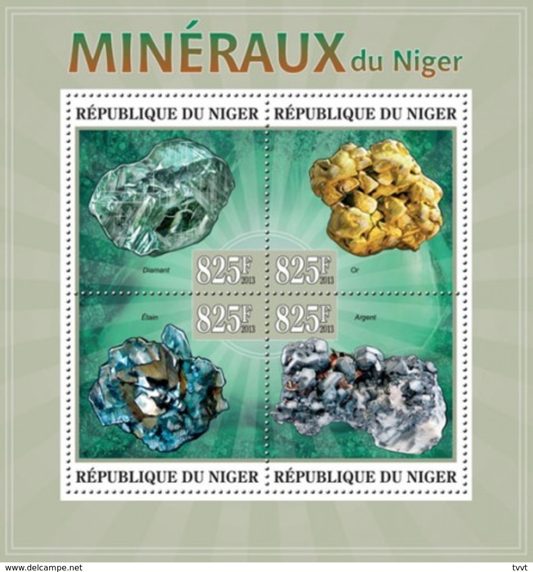 Niger, 2013. [nig13316] Minerals  (s\s+bl) - Minerals