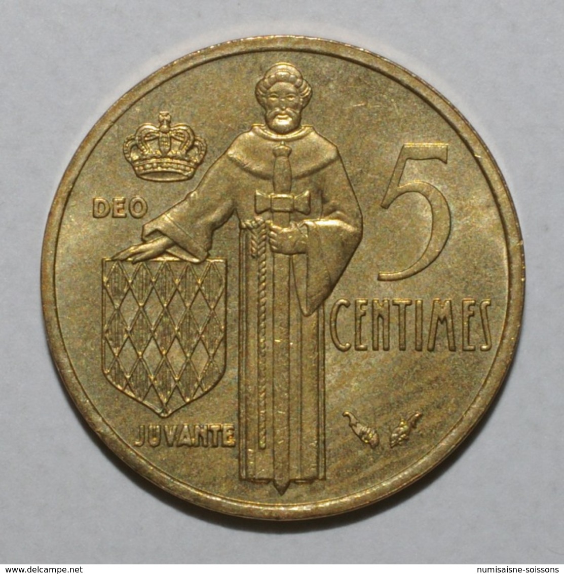 MONACO - 5 CENTIMES 1976 - RAINIER III - SUPERBE - - 1960-2001 New Francs