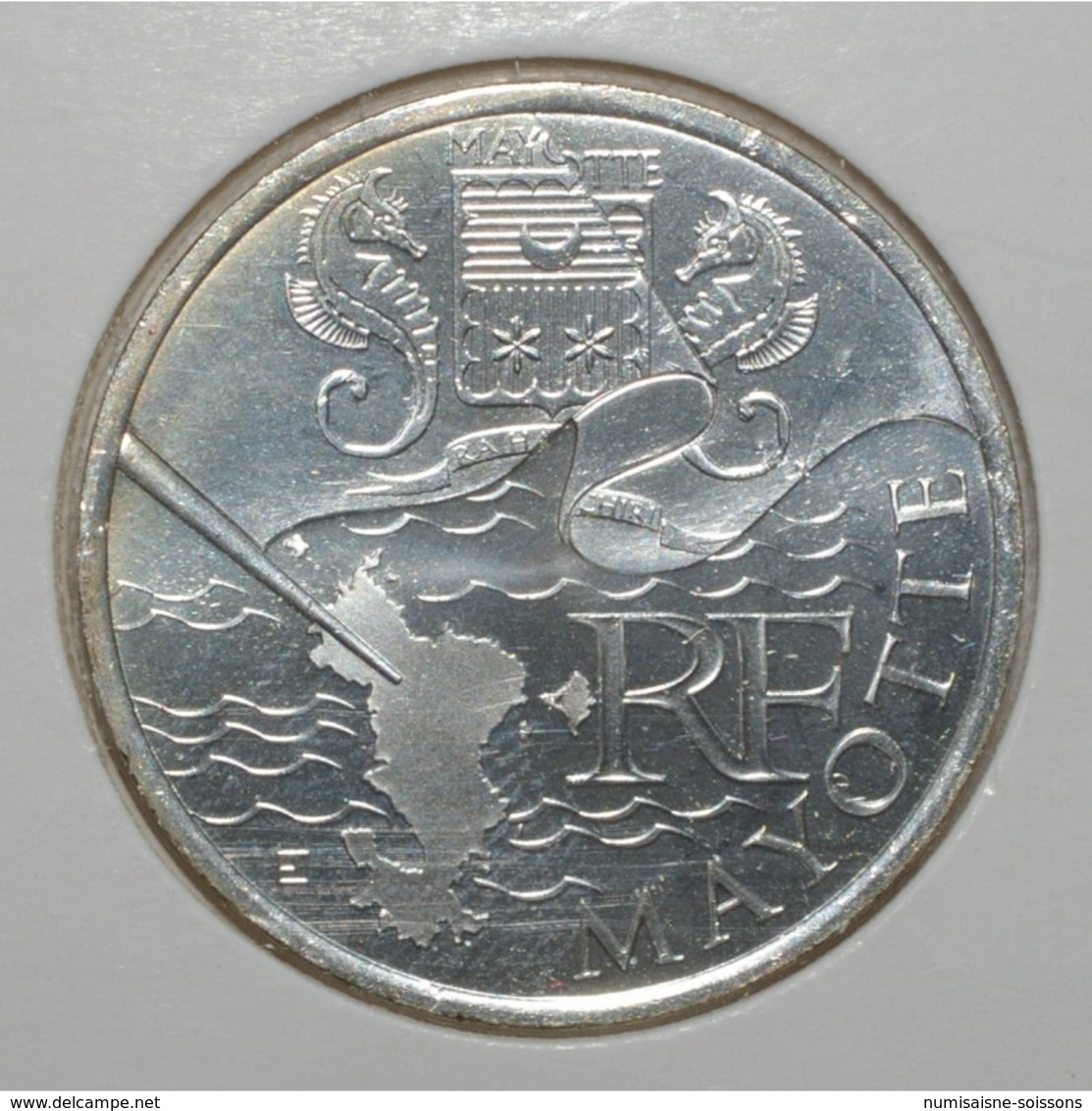 EUROS DES REGIONS - 10 EURO MAYOTTE 2011 - ARGENT - PIECE DE CIRCULATION. - - France