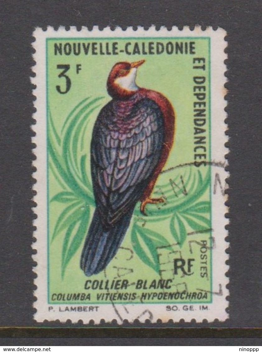 New Caledonia SG 407 1966 Birds 3F Caledonian White Throated Pigeon Used - Used Stamps