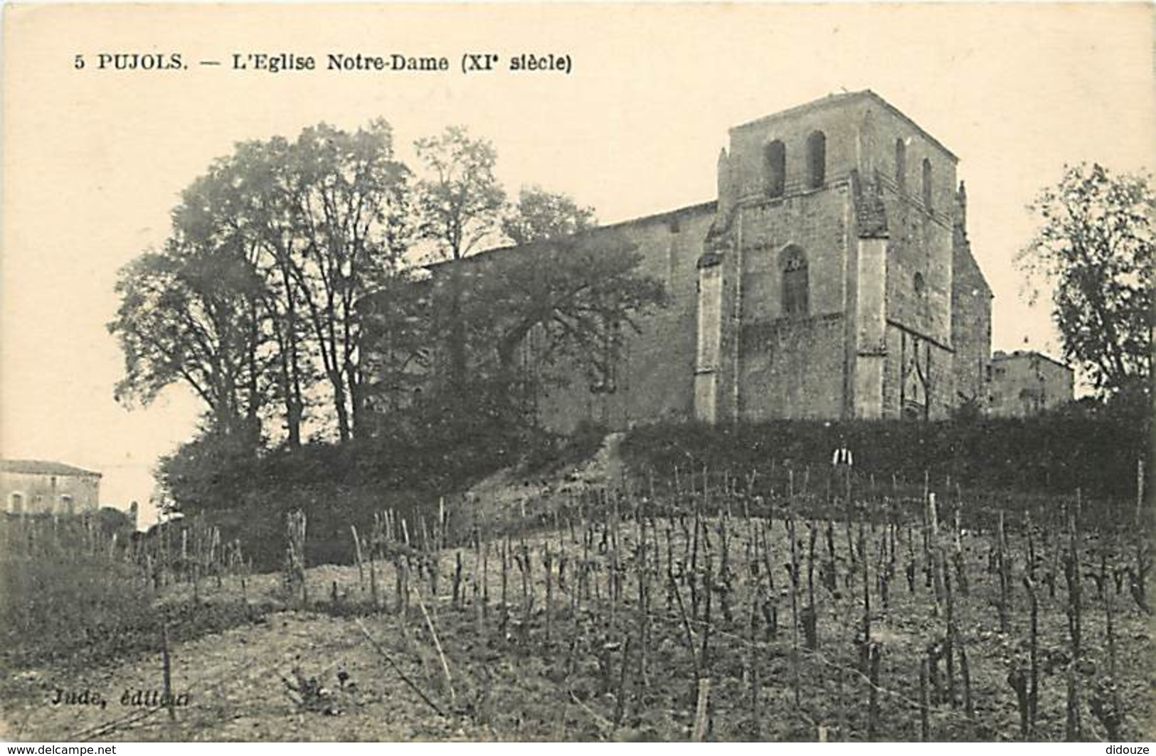 47 - Pujols - L'Eglise Notre-Dame - Voir Scans Recto-Verso - Otros & Sin Clasificación