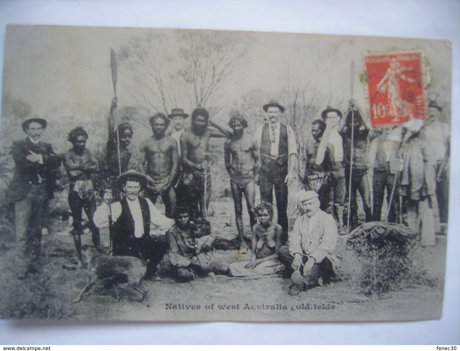 Australie Natives Of West Australia Goldfieds - Autres & Non Classés