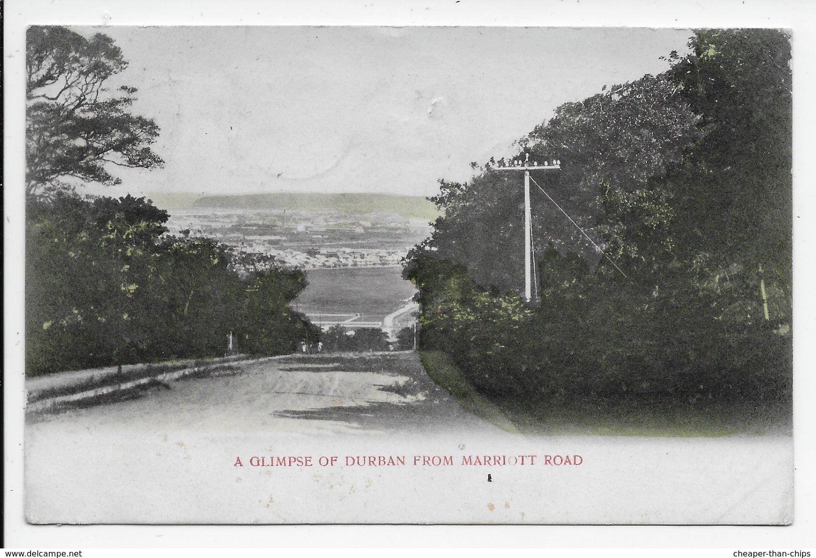 A Glimpse Of Durban From Marriott Road - South Africa