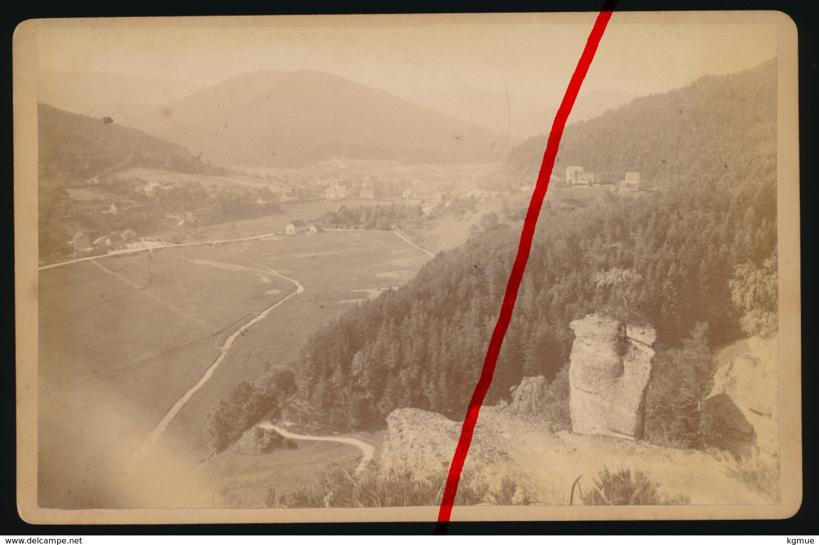 Herrenalb - Schwarzwald - 1887 - Original Foto Auf Pappe - Ca. 10 X 16 Cm - KAB - Altri & Non Classificati