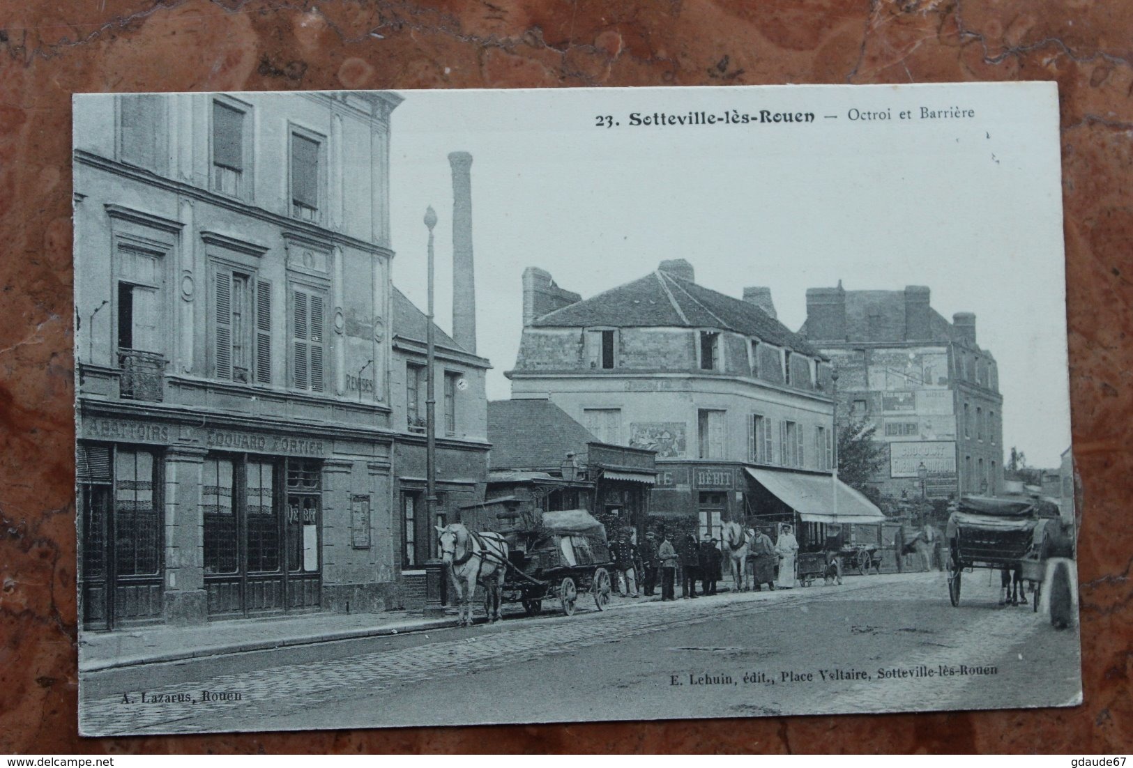 SOTTEVILLE LES ROUEN (76) - OCTROI ET BARRIERE - Sotteville Les Rouen