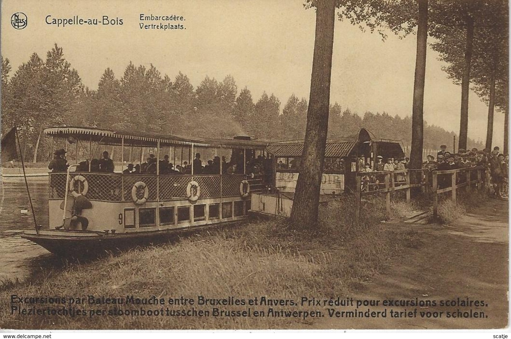 Capelle-au-Bois    Embarcadère, - Kapelle-op-den-Bos