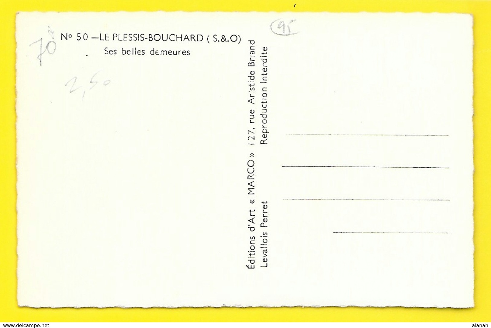 LE PLESSIS BOUCHARD Ses Belles Demeures (Marco) Val D'Oise (95) - Le Plessis Bouchard