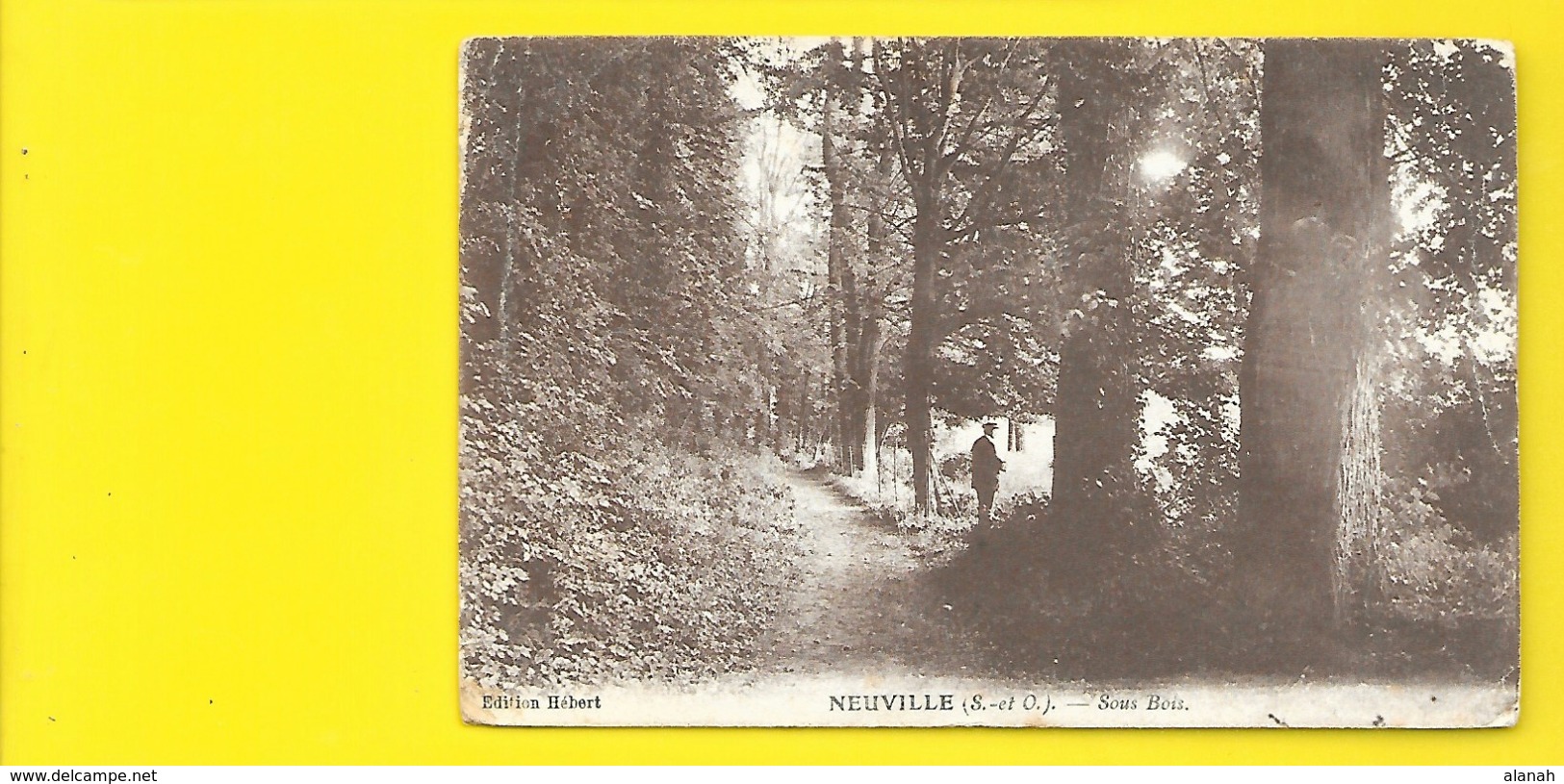 NEUVILLE Rare Sous Bois (Hébert) Val D'Oise (95) - Neuville-sur-Oise