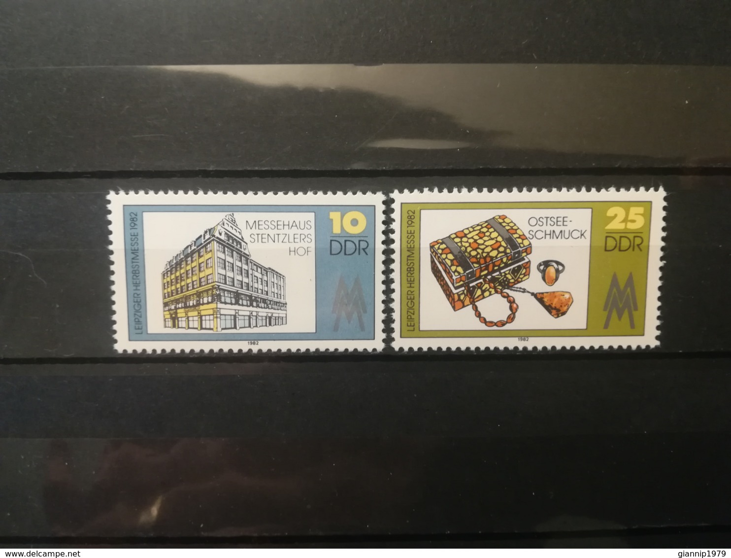 FRANCOBOLLI STAMPS GERMANIA DEUTSCHE DDR 1982 MNH** NUOVI SERIE COMPLETA LEIPZIG AUTUMN FAIR GERMANY - Nuovi