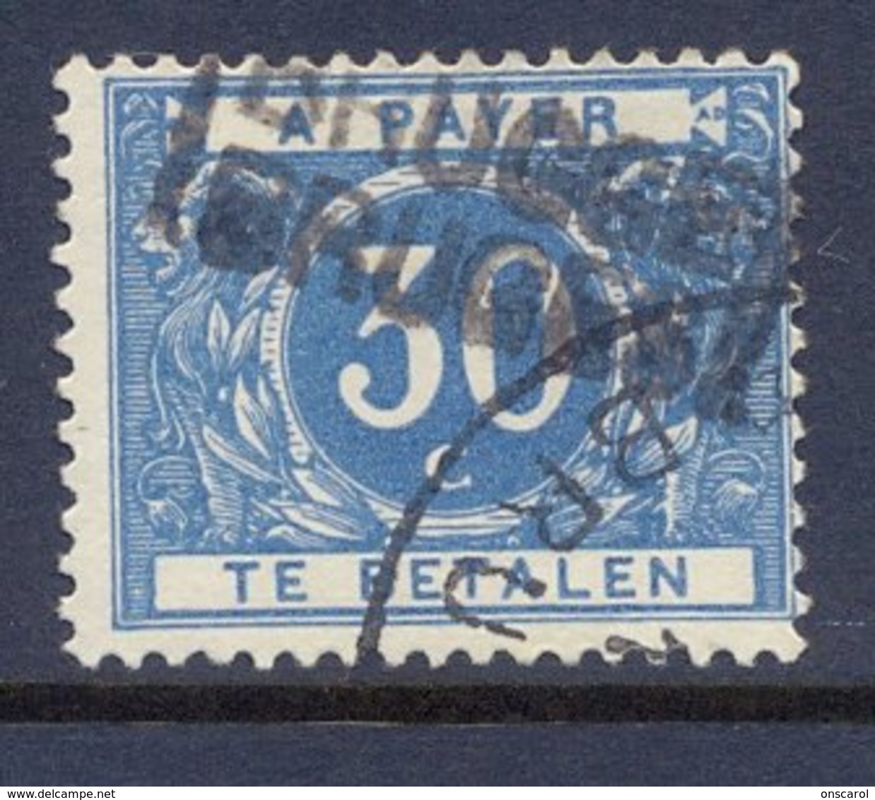 Nr. TX15A Met Naamstempel Brugge - Briefmarken