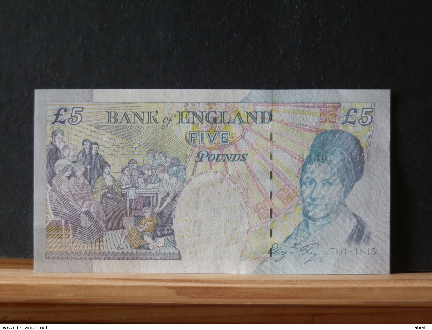 A10/399C  Banknote G.B. 5 £ - 5 Pond