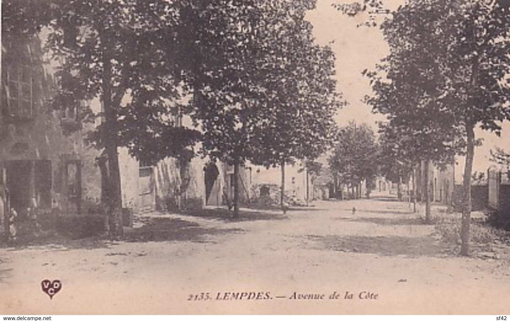 LEMPDES         AVENUE DE LA COTE - Lempdes