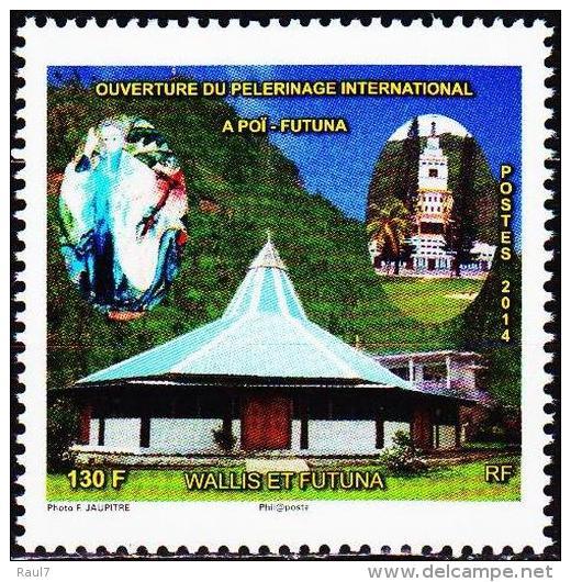 Wallis Et Futuna 2014 - Ouverture Du Pèlerinage International A Poï - 1v Neufs // Mnh - Nuevos