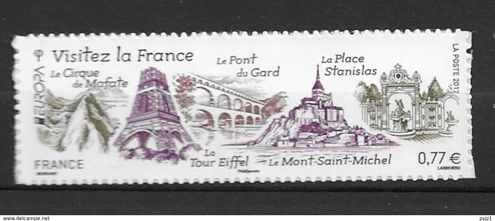 2012 MNH France, Self Adhesive, Postfris** - 2012